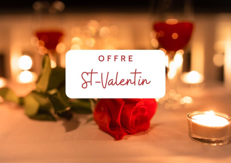 Lire la suite à propos de l’article Offre spéciale Saint-Valentin : Offrez-vous une escapade romantique inoubliable !